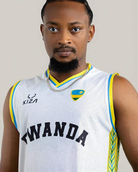 RWANDA Basketball White