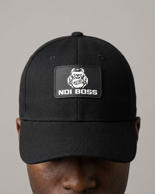 KIZA NDI BOSS black gorilla cap celebrating Kwita Izina and Rwanda mountain gorillas