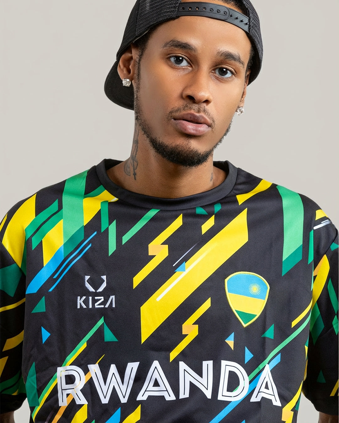 RWANDA Colors Football Jersey