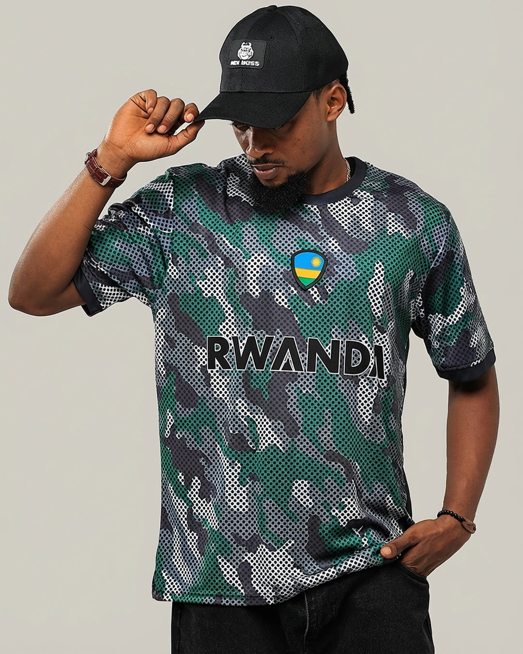 RWANDA Military Green