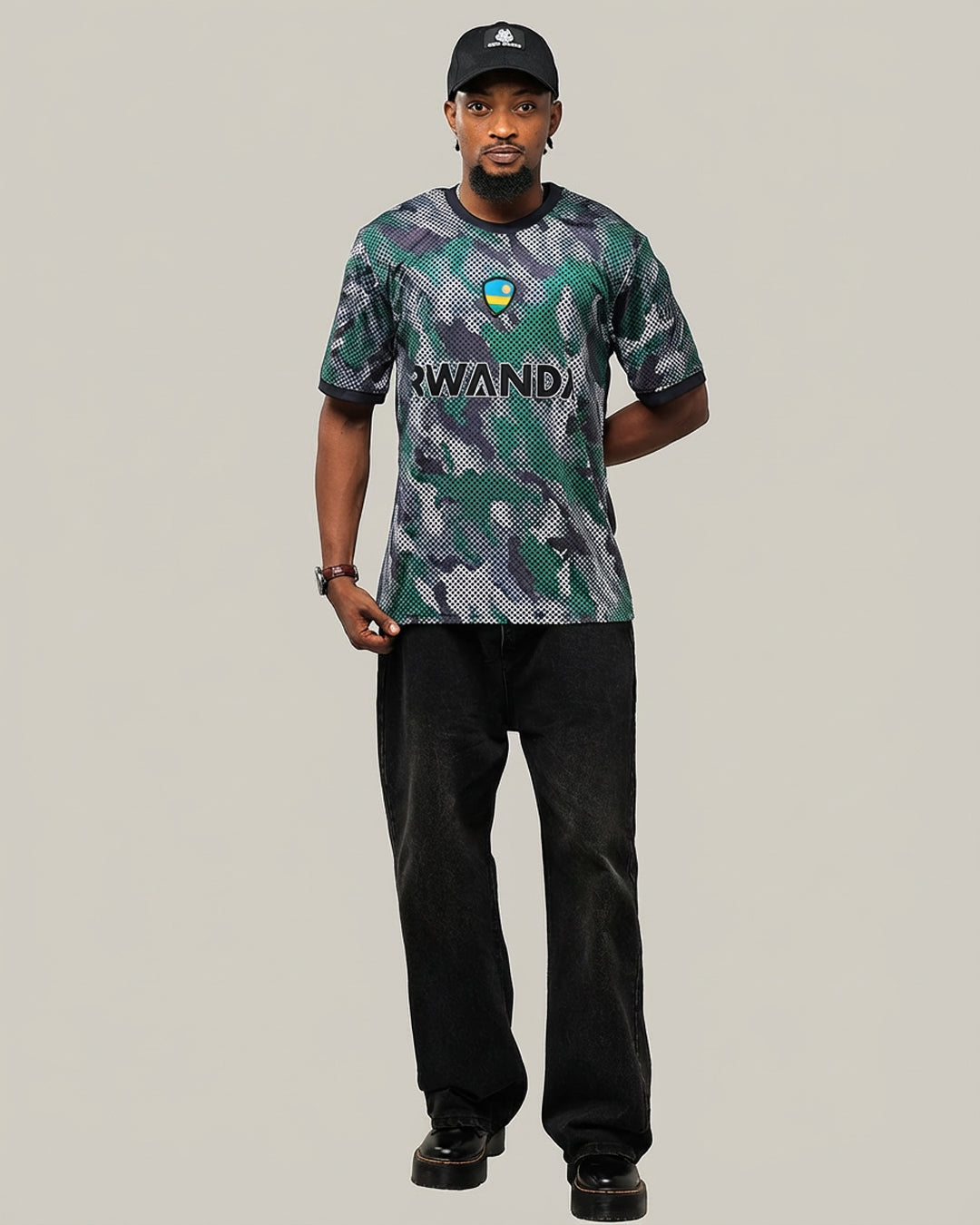 RWANDA Military Green