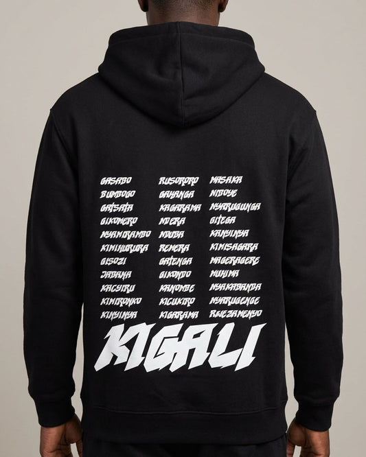 KIGALI Hoodie Black